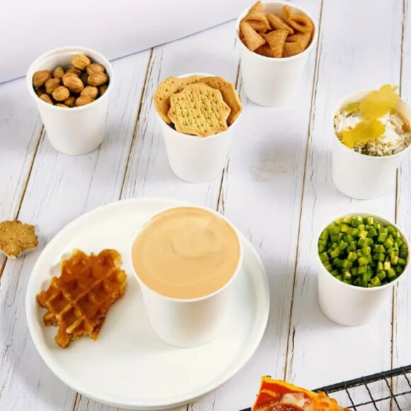 H367-NIB 200 Pack Disposable Paper Cups 3 Oz - Picture 3 of 3